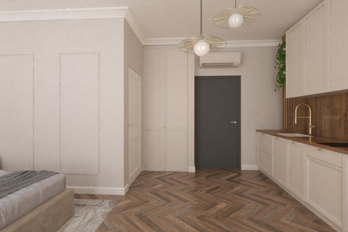 apartament typu studio M.K.