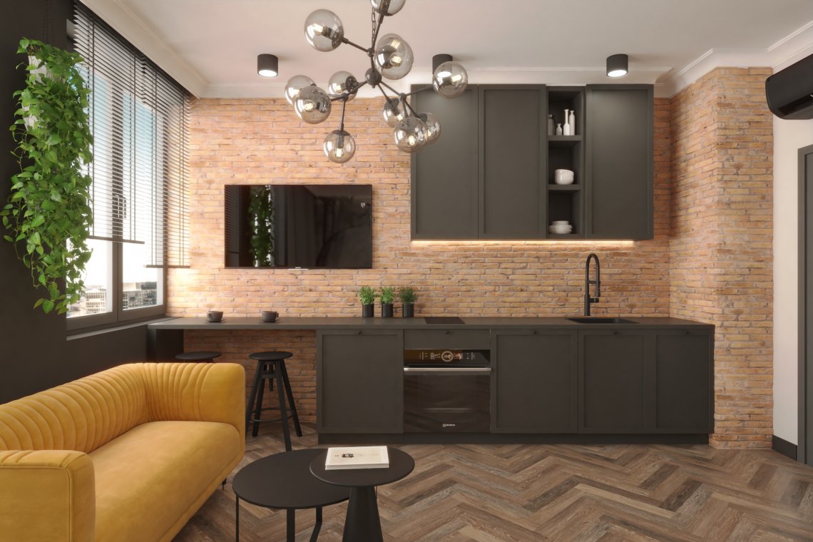 apartament typu studio M.K.