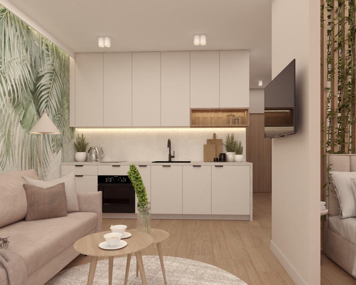 Apartament typu studio T.G.